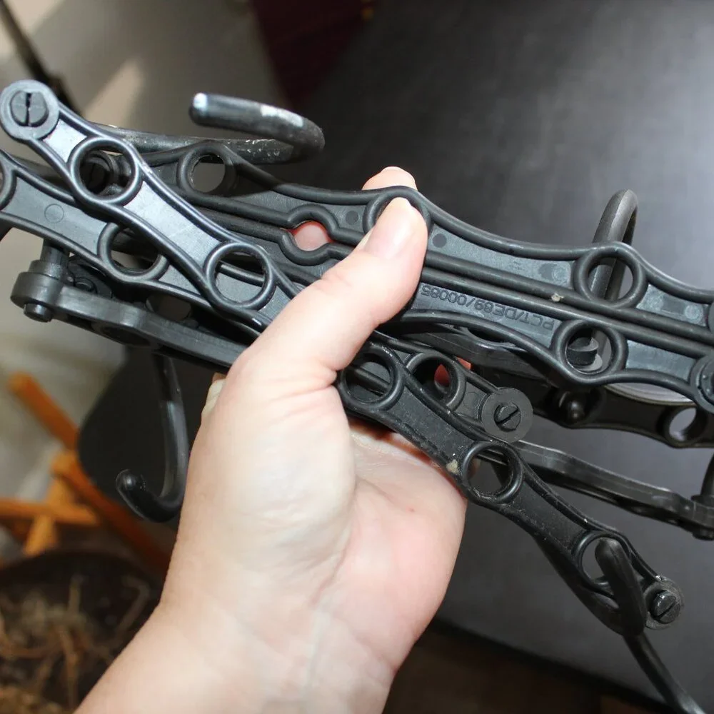 Closet Space Saver Black Hooks 6 pc